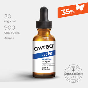 Gotas de CBD Awrea 900