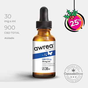 Gotas de CBD Awrea 900